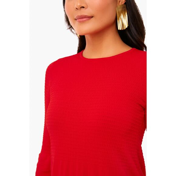 Tuckernuck Lennox Dress Size M Red Sweater Maxi Long Sleeve Pomander Place - Picture 2 of 13